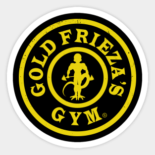 Anime Manga Villain Gym Workout Parody Gift For Gym Rats Sticker